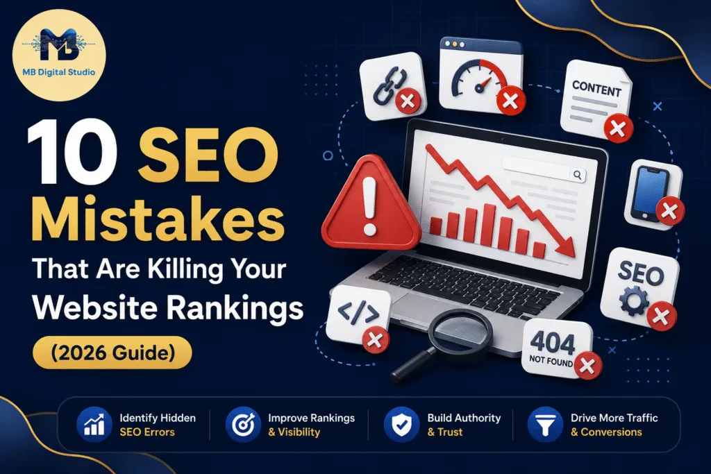 10 SEO Mistakes That Are Killing Your Website Rankings in 2026