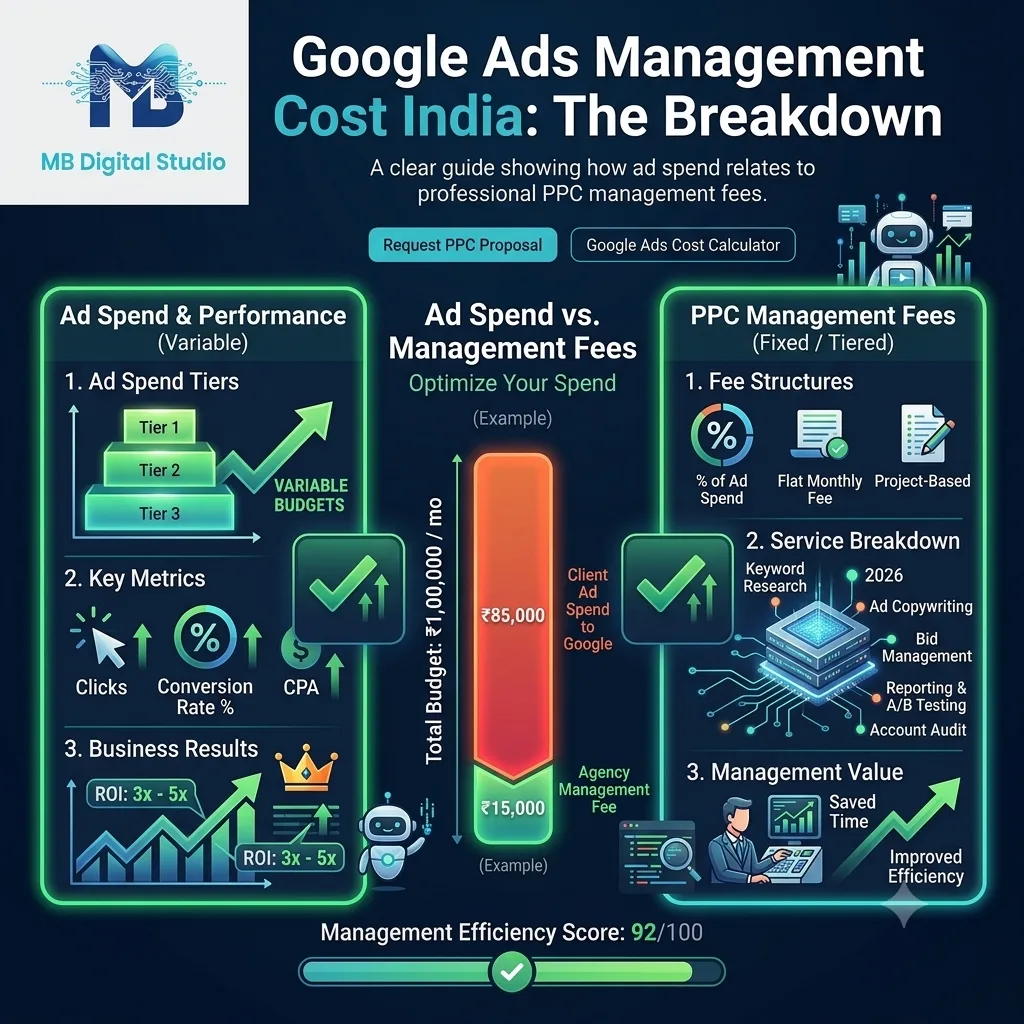 Google Ads Management Cost India